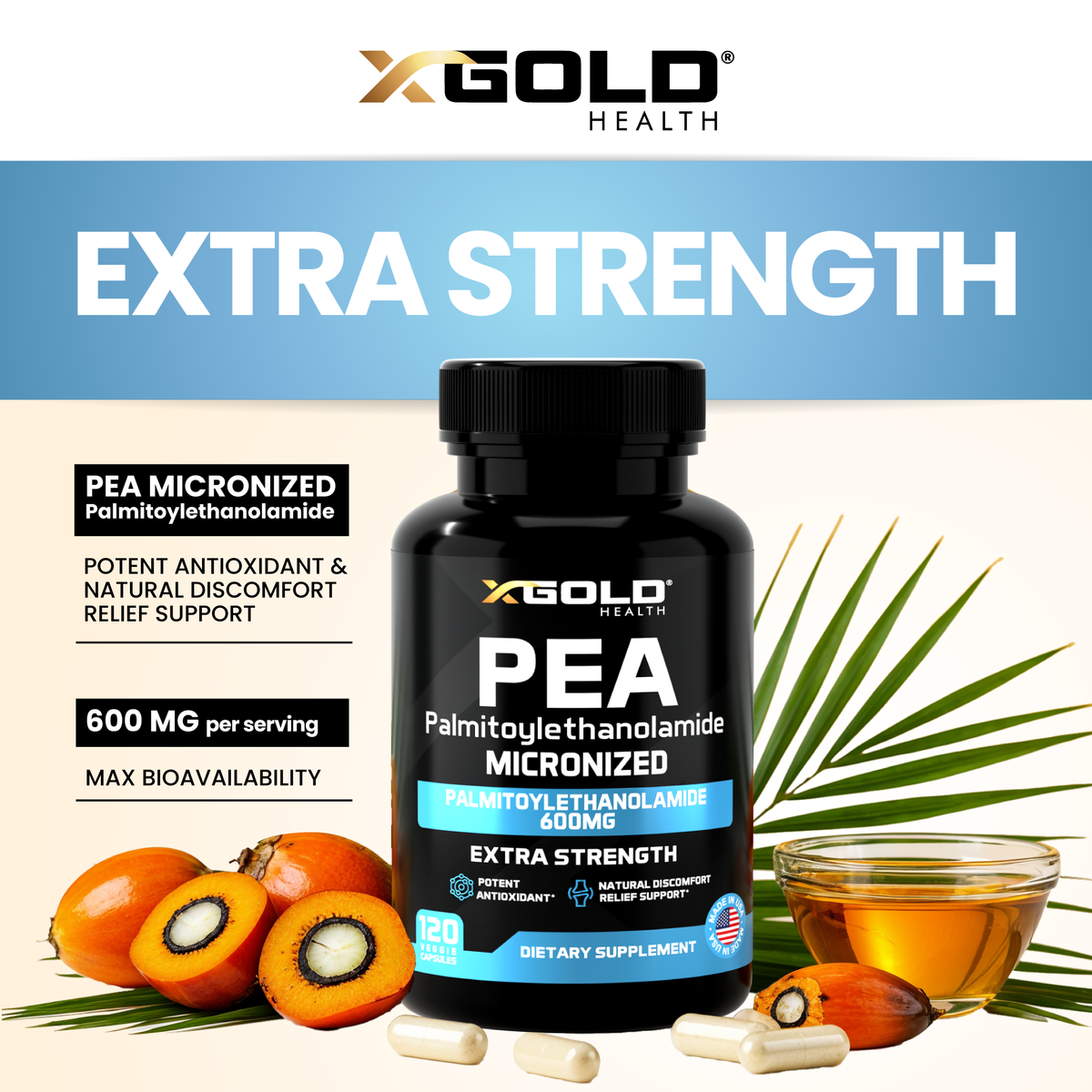 PEA 600mg Micronized