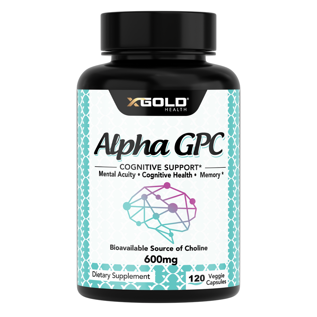 アルファGPCビオ　400　90粒 Alpha GPC Veggie Capsules – X Gold Health