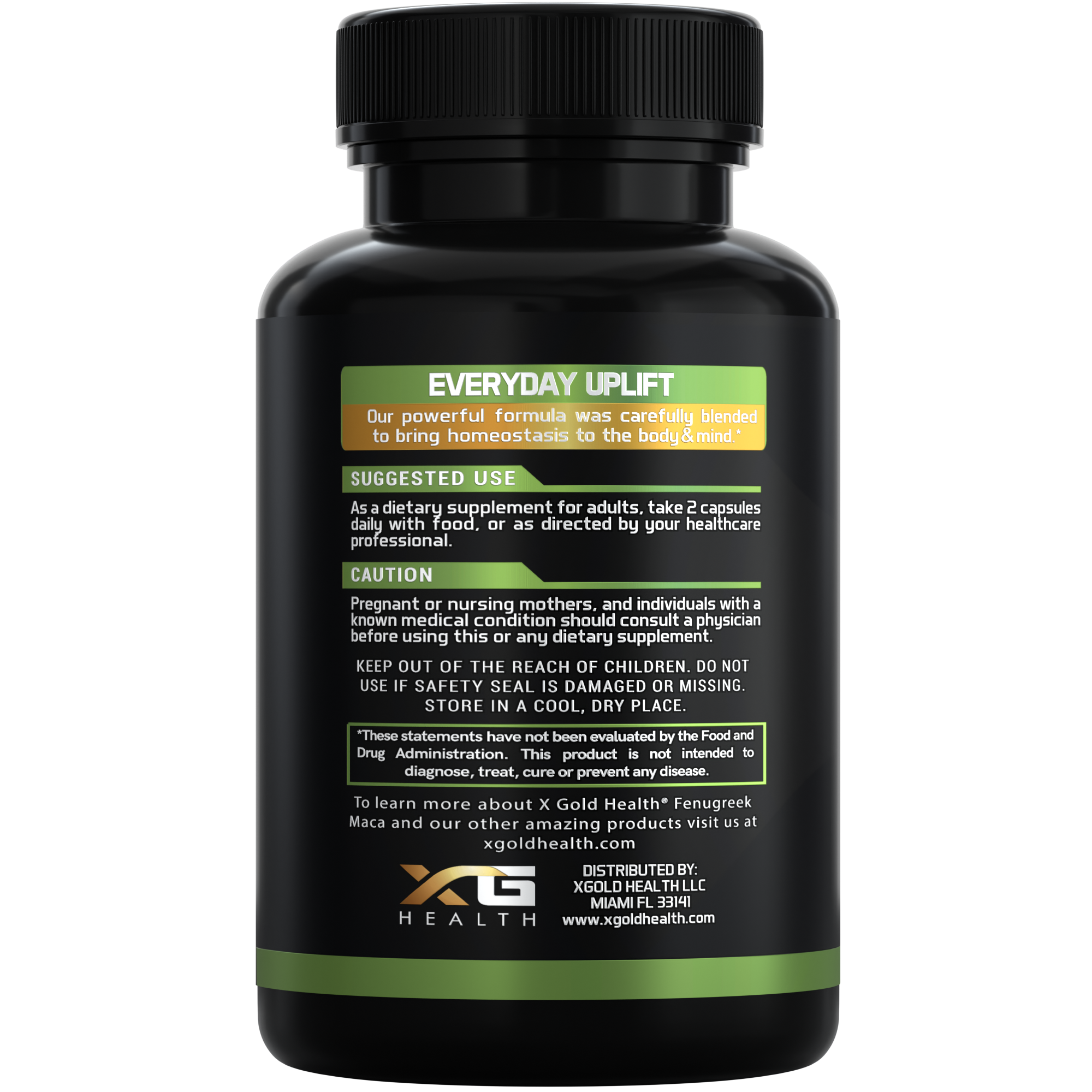 Ashwagandha & Maca Root  – Energy, Libido & Balance - X Gold Health