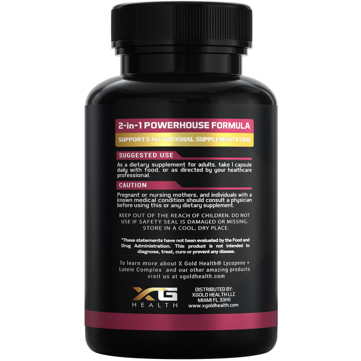 Lycopene + Lutein: Power Vision Support - X Gold Health
