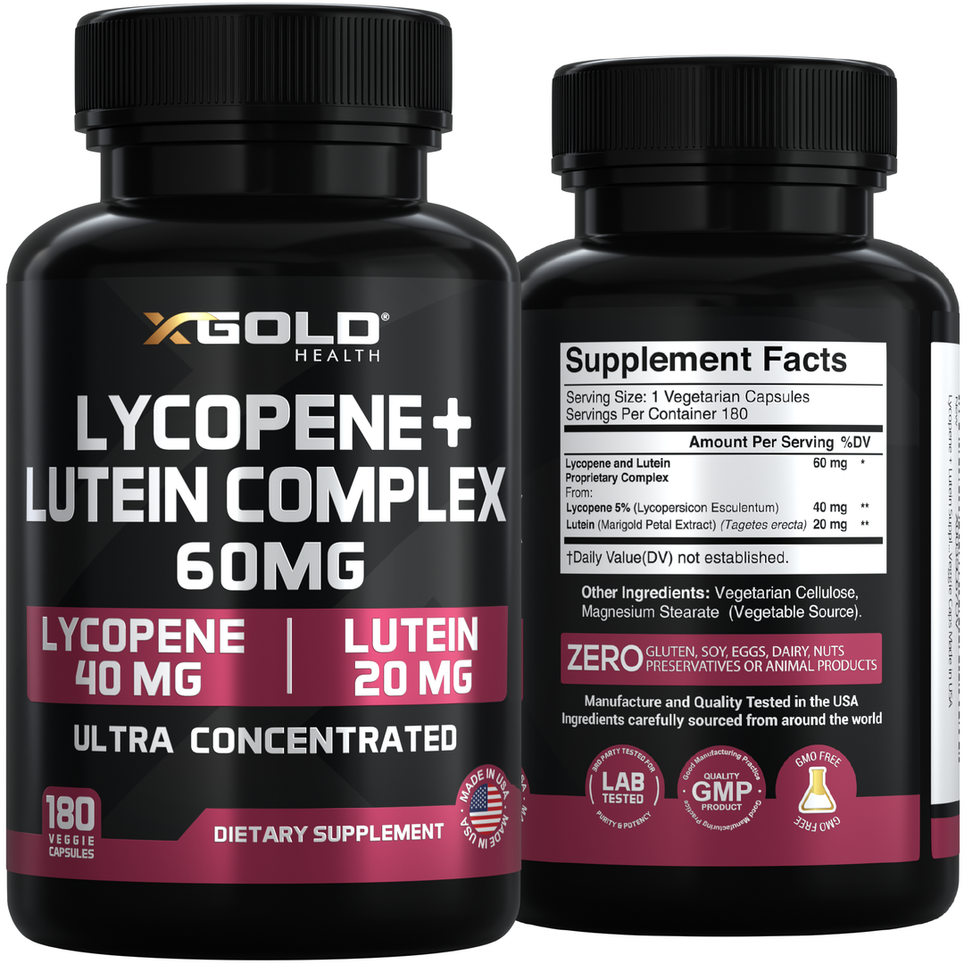 Lycopene + Lutein: Power Vision Support - X Gold Health