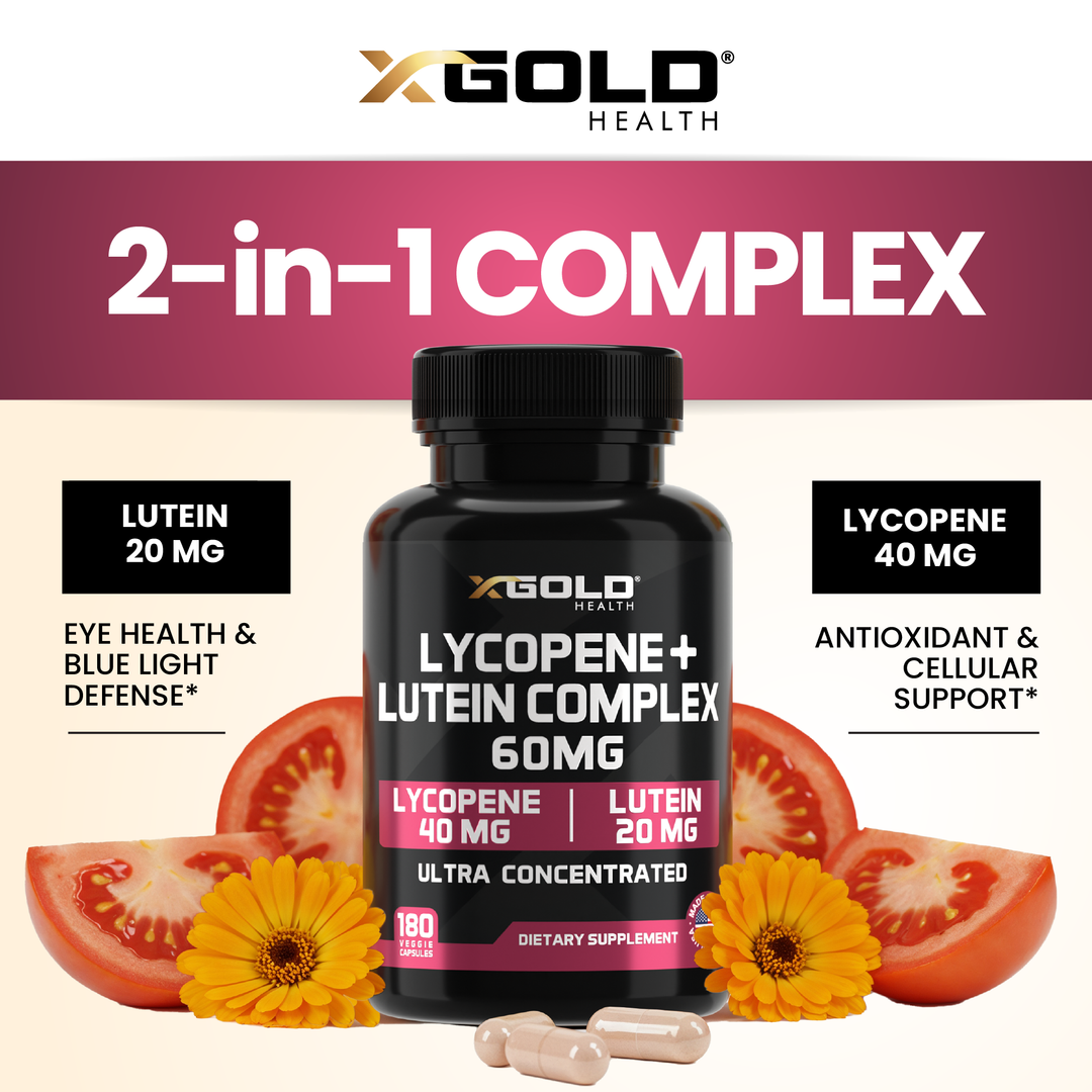 Lycopene + Lutein: Power Vision Support - X Gold Health