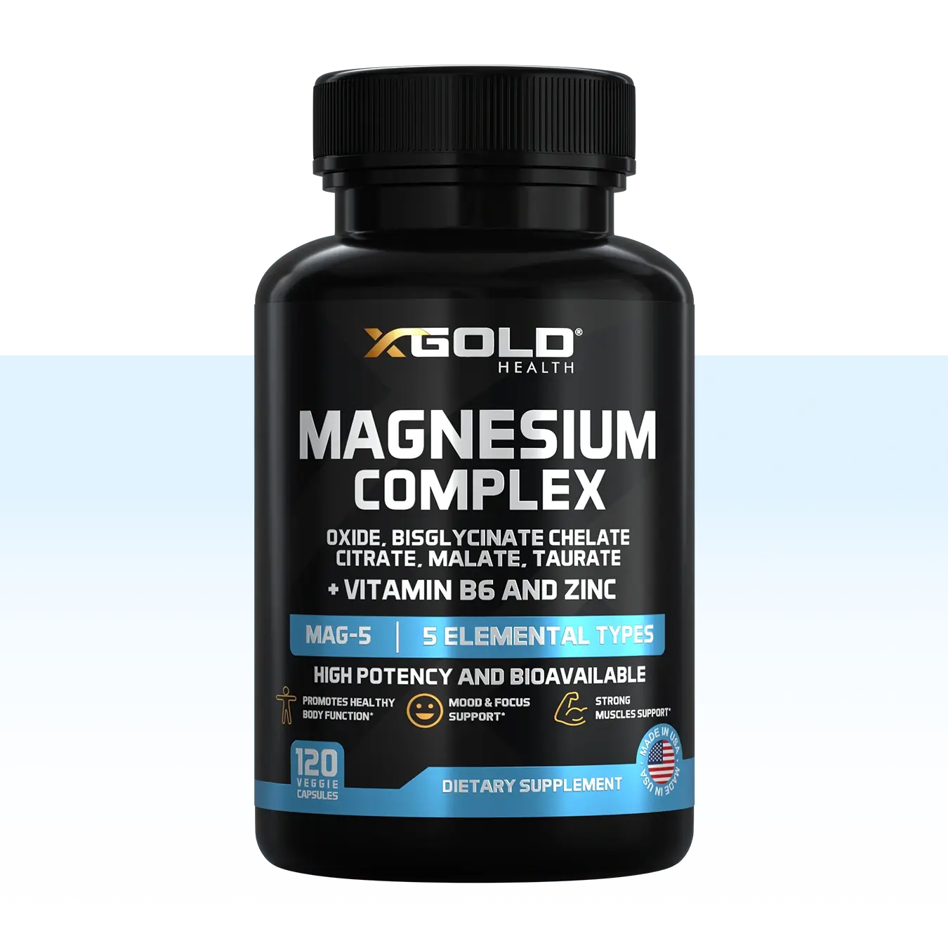 Magnesium Complex + B6 - X Gold Health