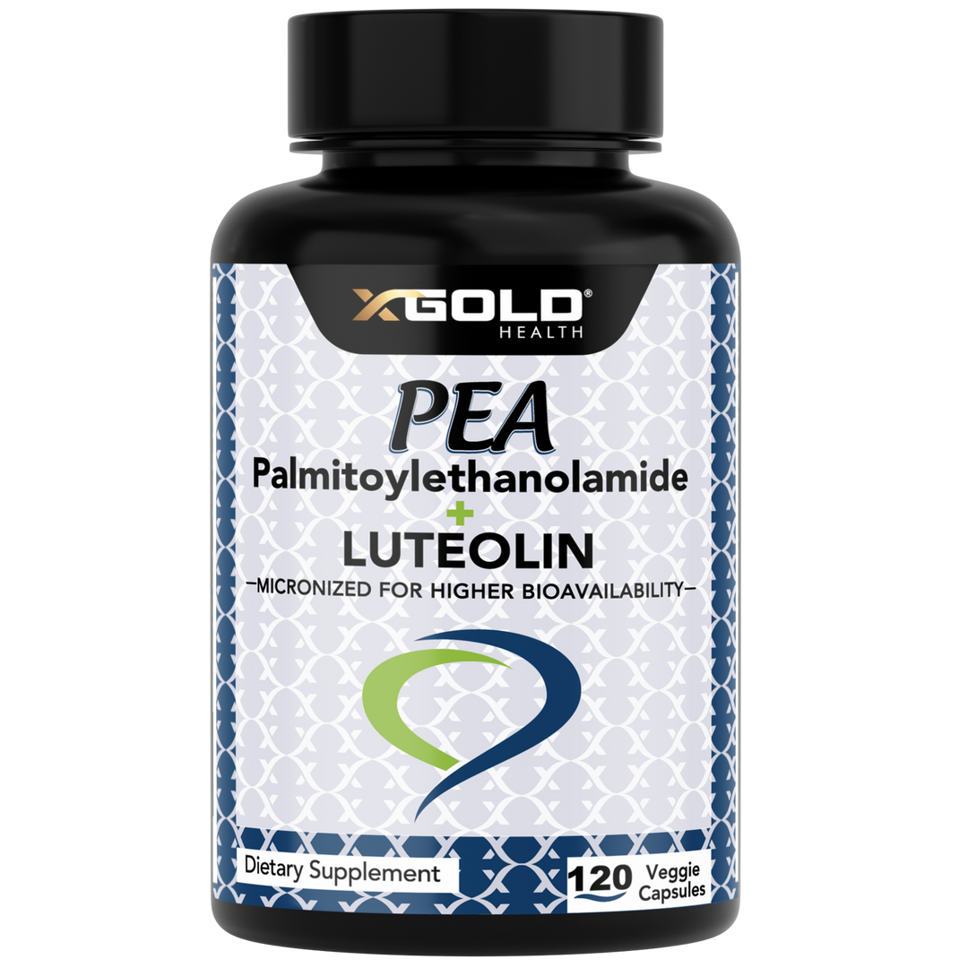 PEA + Luteolin: Discomfort and natural way to relieve - X Gold Health